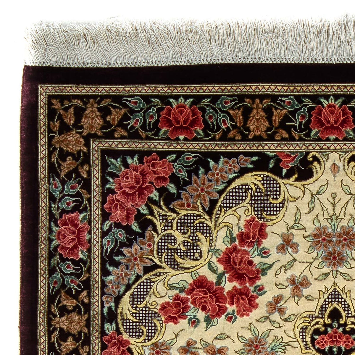 Tappeto Persero - Ghom - 93 x 60 cm - beige