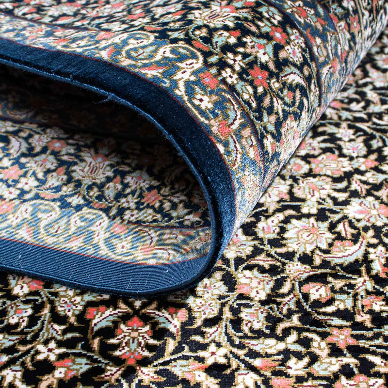 Tappeto Persero - Ghom - 119 x 79 cm - blu scuro