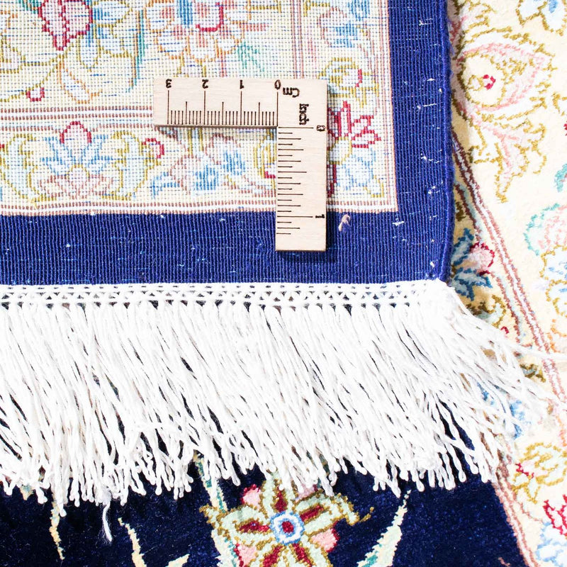 Tappeto Persero - Ghom - 119 x 80 cm - blu scuro