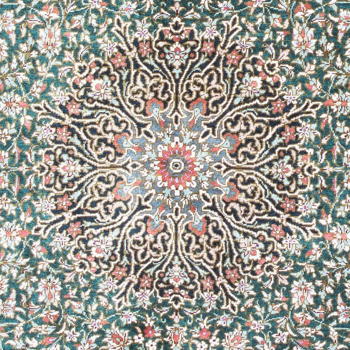 Tappeto Persero - Ghom - 119 x 77 cm - blu scuro