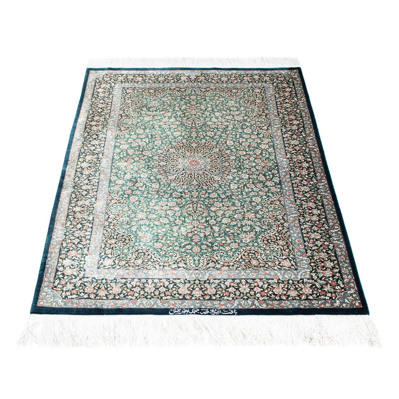 Tappeto Persero - Ghom - 119 x 77 cm - blu scuro