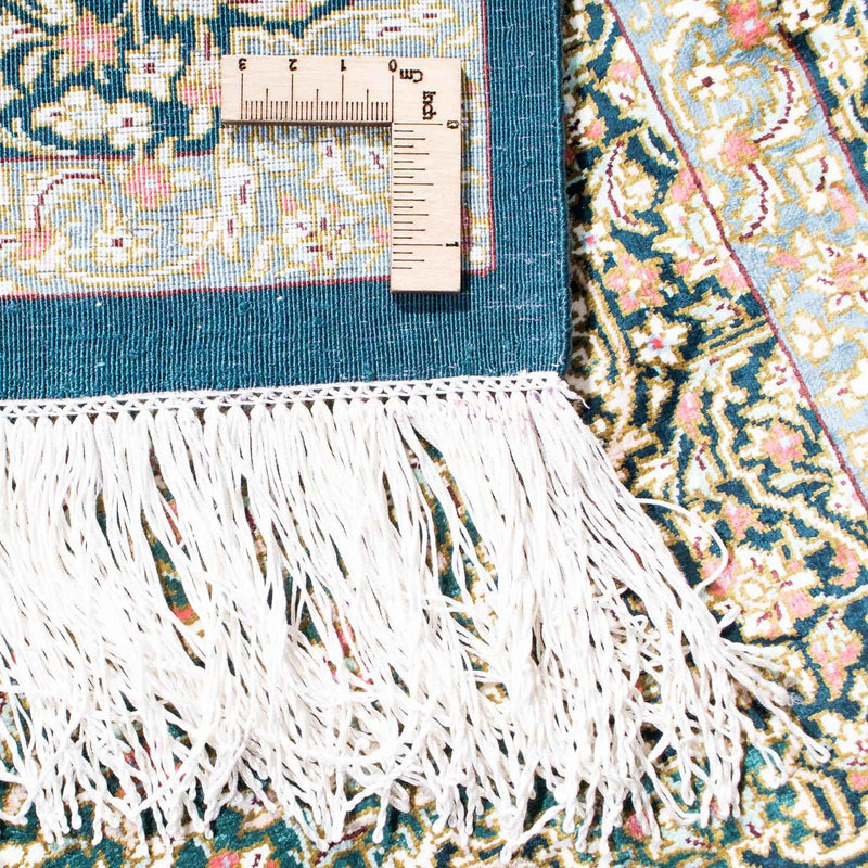 Tappeto Persero - Ghom - 119 x 77 cm - blu scuro