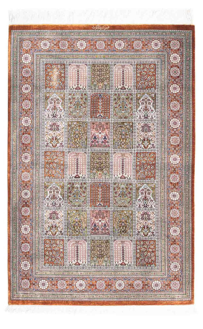 Tappeto Persero - Ghom - 124 x 82 cm - multicolore
