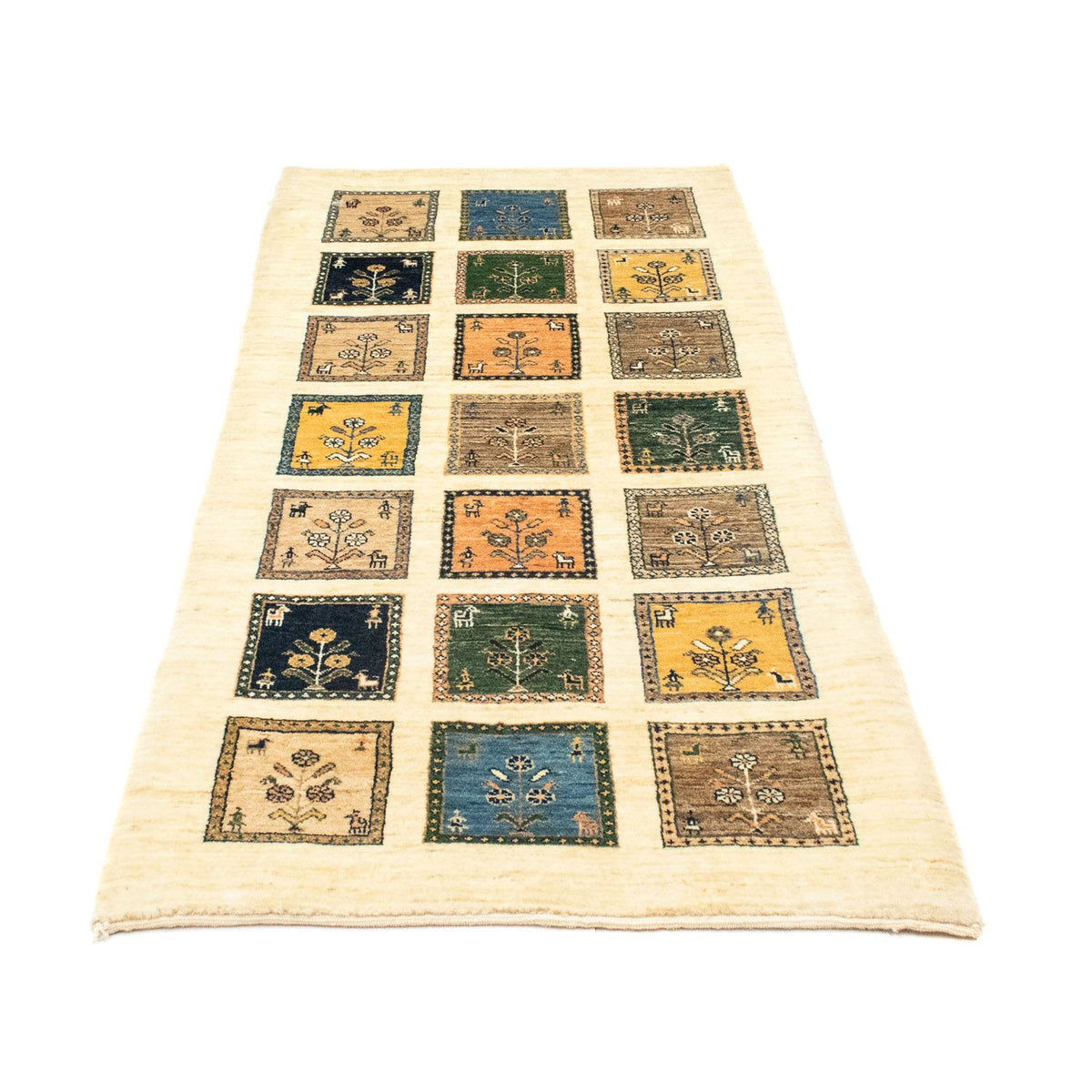 Tappeto corsia Tappeto Persero - Nomade - 197 x 84 cm - multicolore