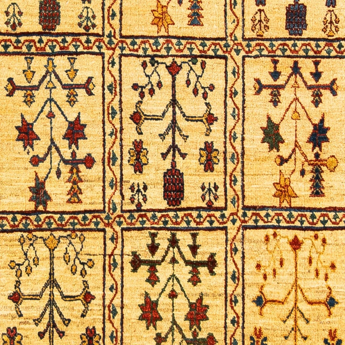 Tappeto Gabbeh - Kashkuli Persero - 143 x 105 cm - beige