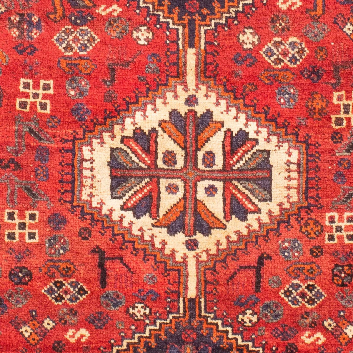 Tappeto Persero - Nomade - 157 x 122 cm - rosso scuro