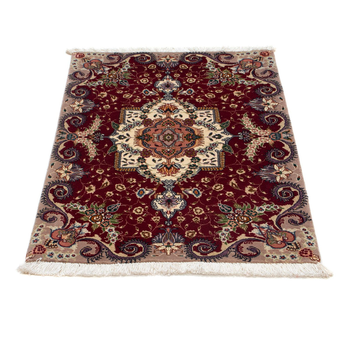 Tappeto Persero - Tabriz - Reale - 93 x 63 cm - rosso