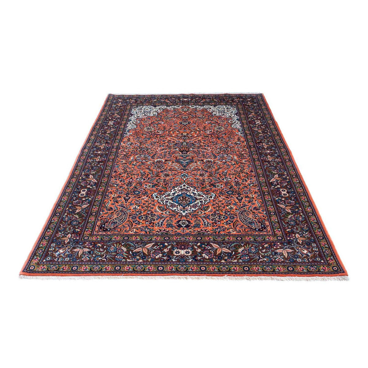 Tappeto Persero - Ghom - 219 x 135 cm - ruggine