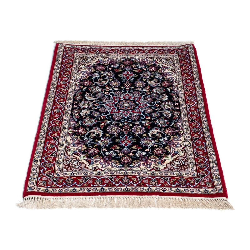 Tappeto Persero - Isfahan - Premio - 108 x 72 cm - rosso scuro