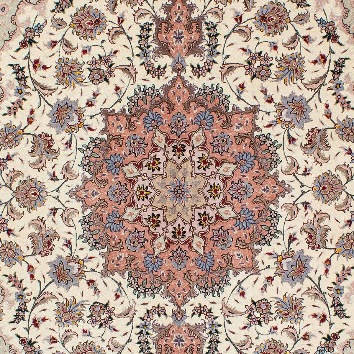 Tappeto Persero - Tabriz - Reale - 205 x 154 cm - beige