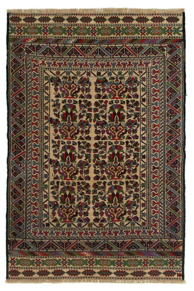 Kilim Fars Tappeto 96x147cm - multicolore