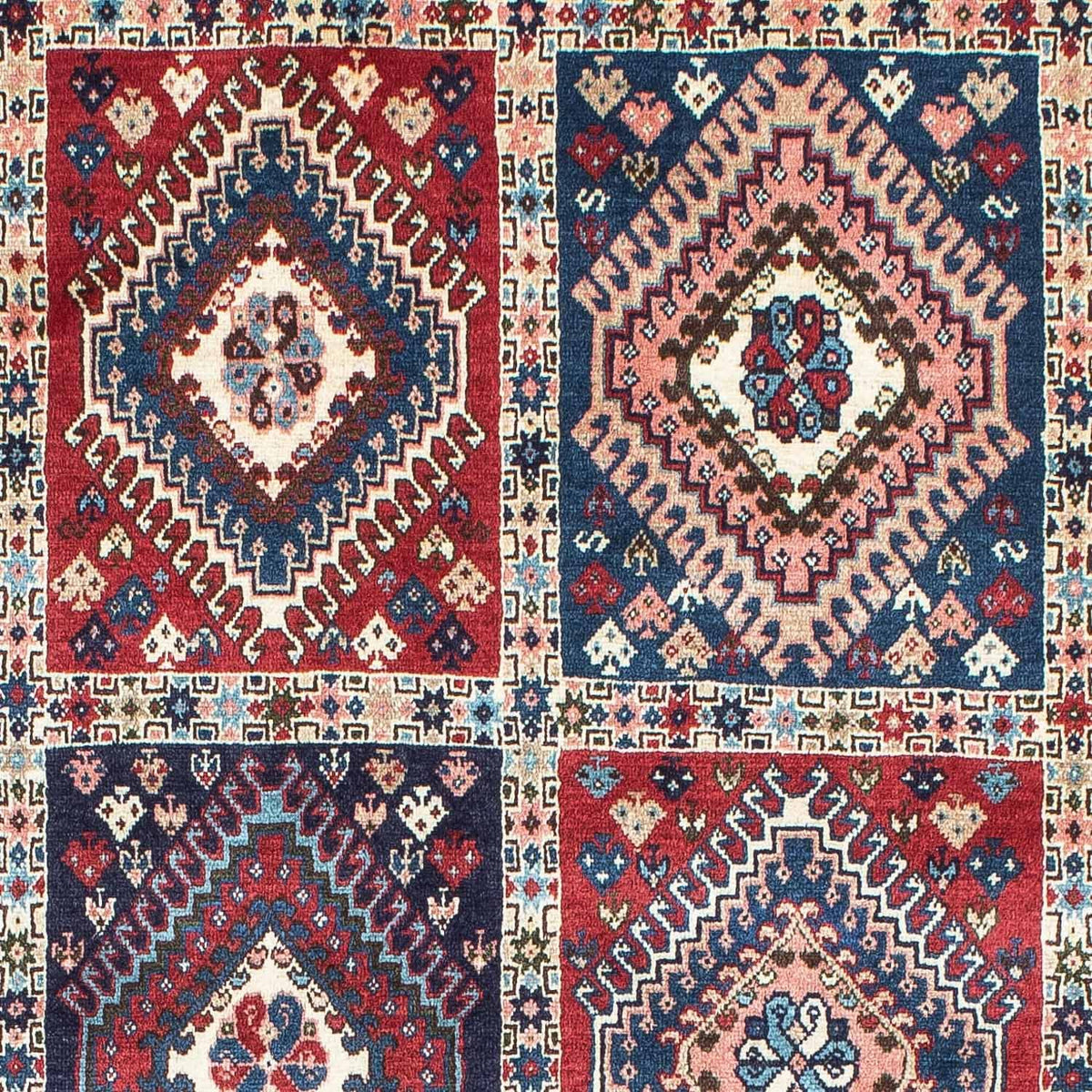 Tappeto corsia Tappeto Persero - Nomade - 190 x 81 cm - rosso chiaro