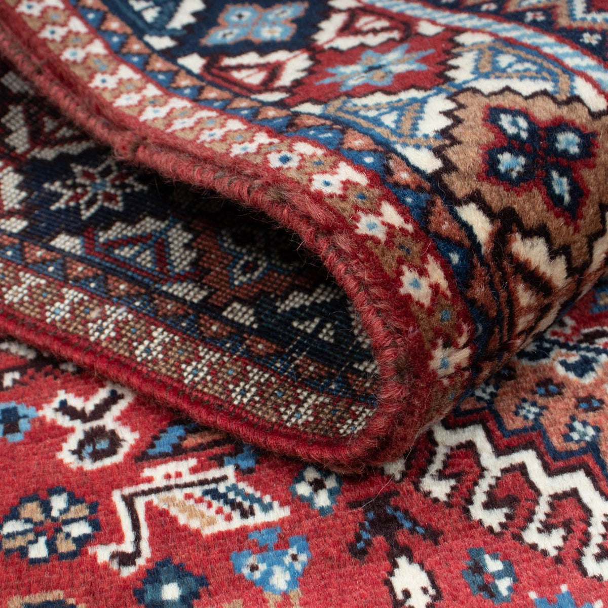 Tappeto corsia Tappeto Persero - Nomade - 194 x 90 cm - rosso