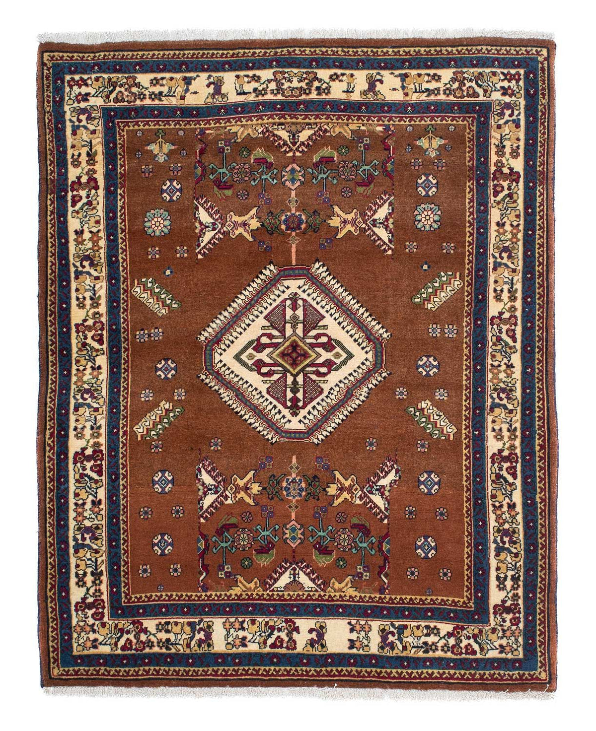 Tappeto Persero - Nomade - 158 x 120 cm - marrone