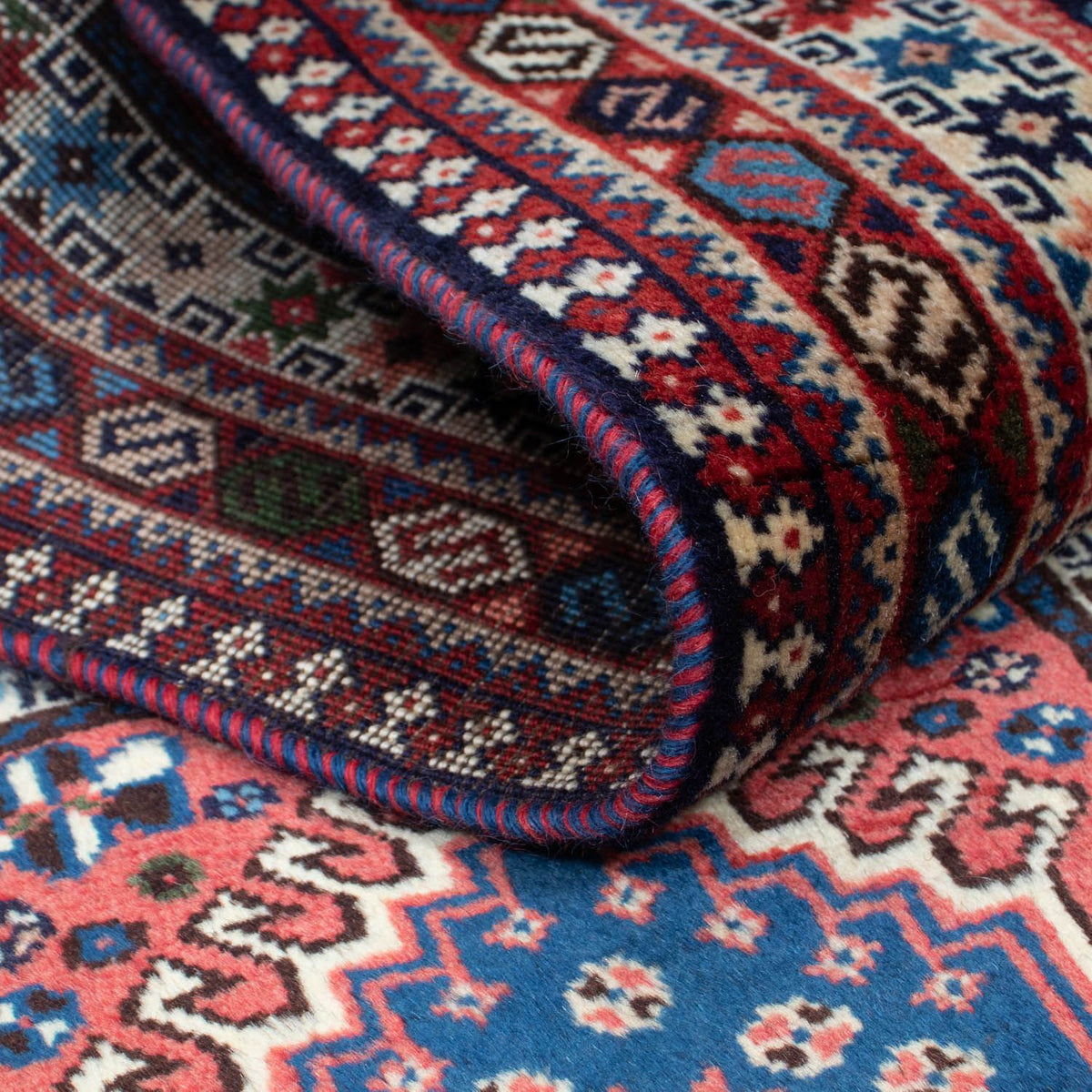 Tappeto corsia Tappeto Persero - Nomade - 195 x 81 cm - rosso chiaro