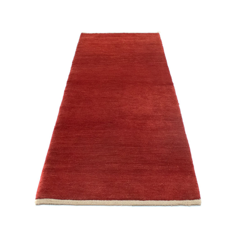 Tappeto corsia Tappeto Gabbeh - Persero - 245 x 85 cm - rosso