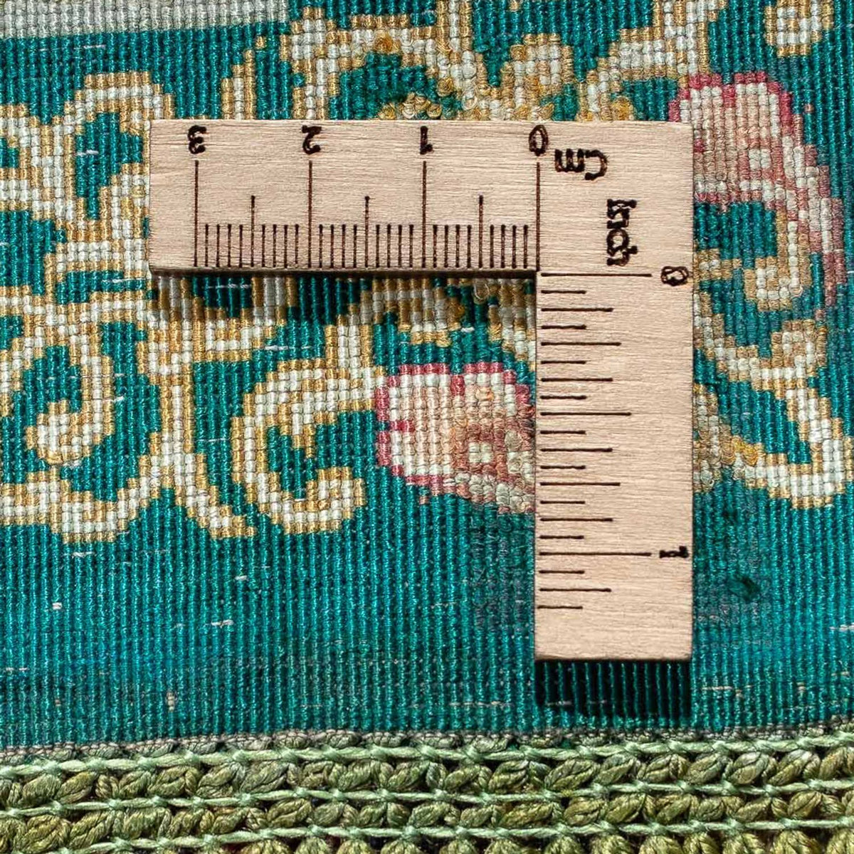 Tappeto Persero - Ghom - 77 x 58 cm - blu scuro