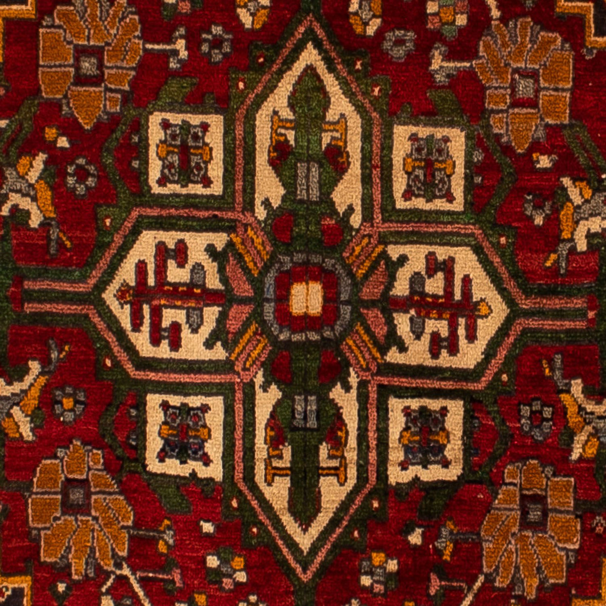 Tappeto Persero - Nomade - 290 x 206 cm - rosso scuro