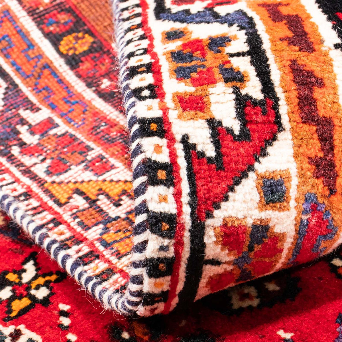 Tappeto Persero - Nomade - 168 x 105 cm - rosso scuro