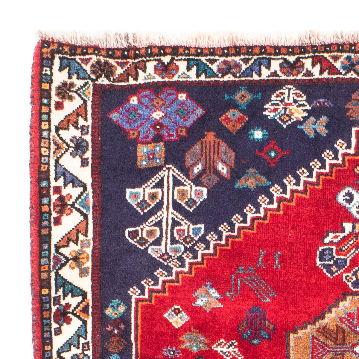 Tappeto Persero - Nomade - 157 x 119 cm - rosso scuro