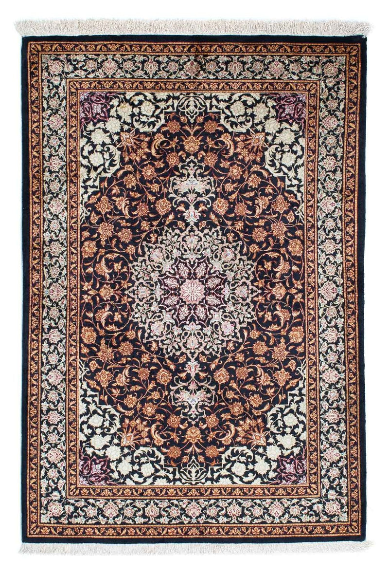 Tappeto Persero - Ghom - 149 x 100 cm - blu scuro