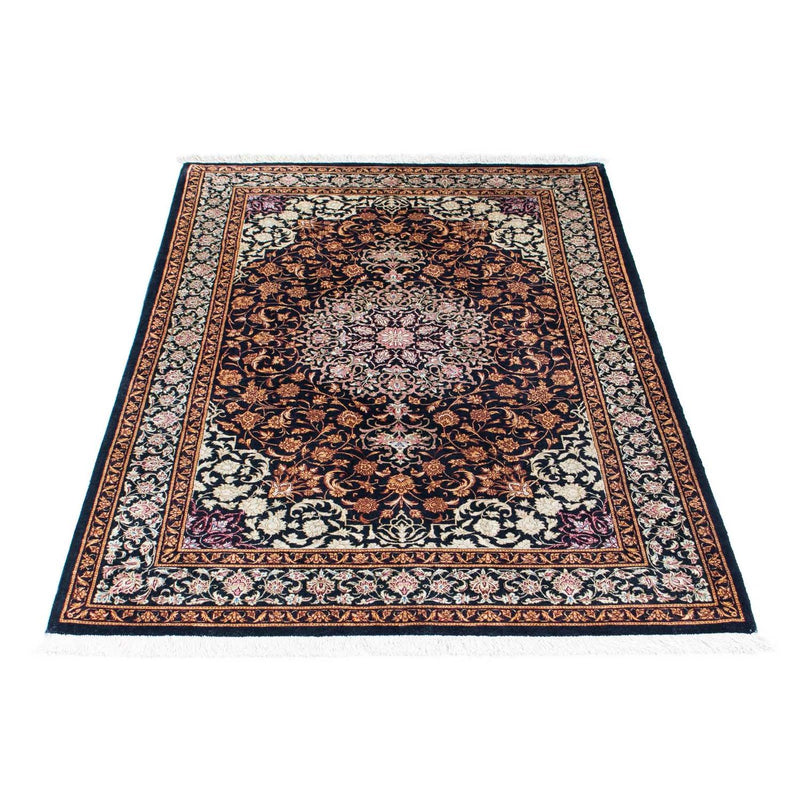 Tappeto Persero - Ghom - 149 x 100 cm - blu scuro