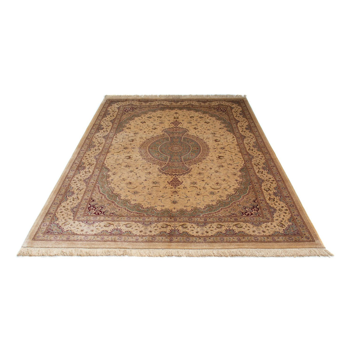 Tappeto Persero - Ghom - 233 x 158 cm - beige