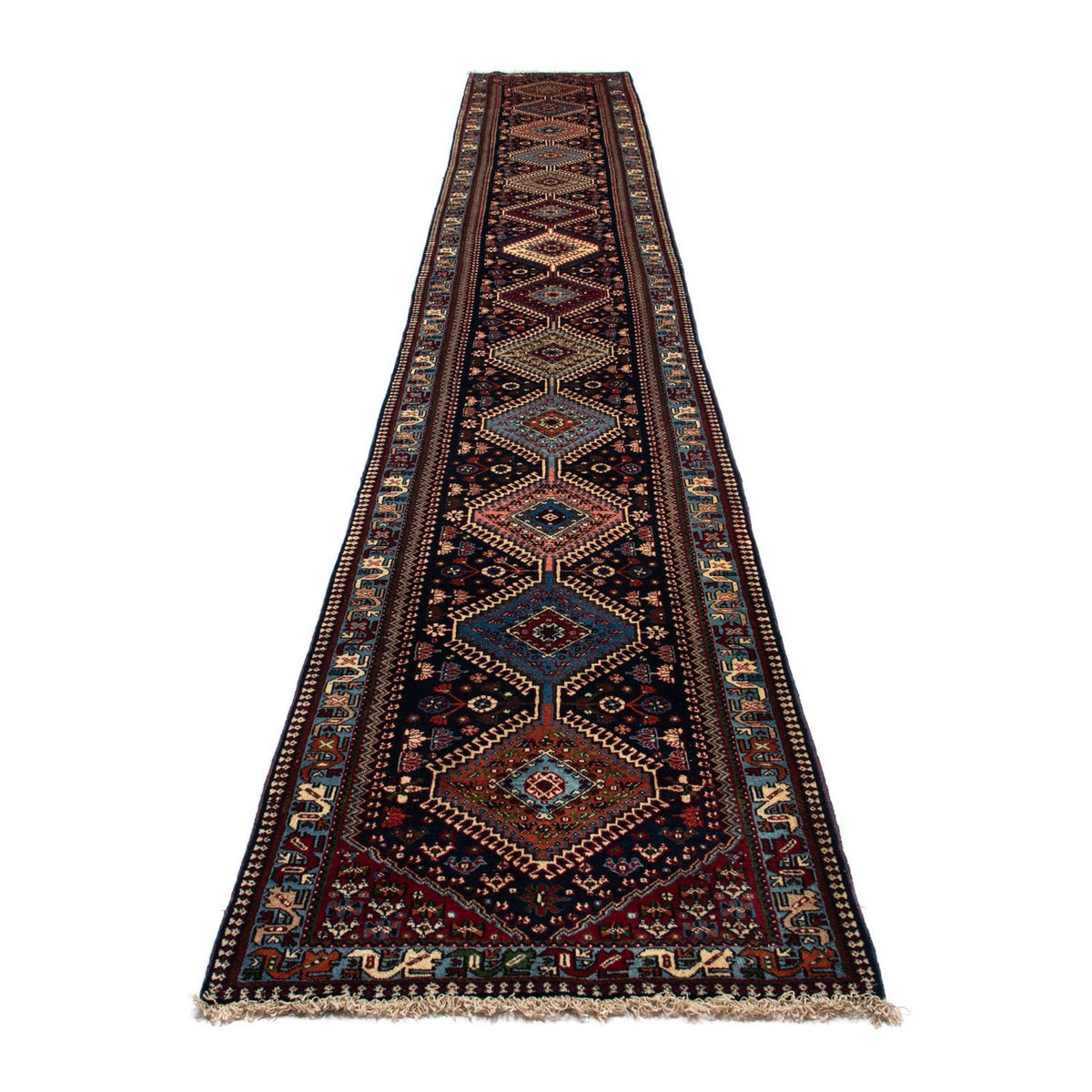 Tappeto corsia Tappeto Persero - Nomade - 580 x 83 cm - blu scuro