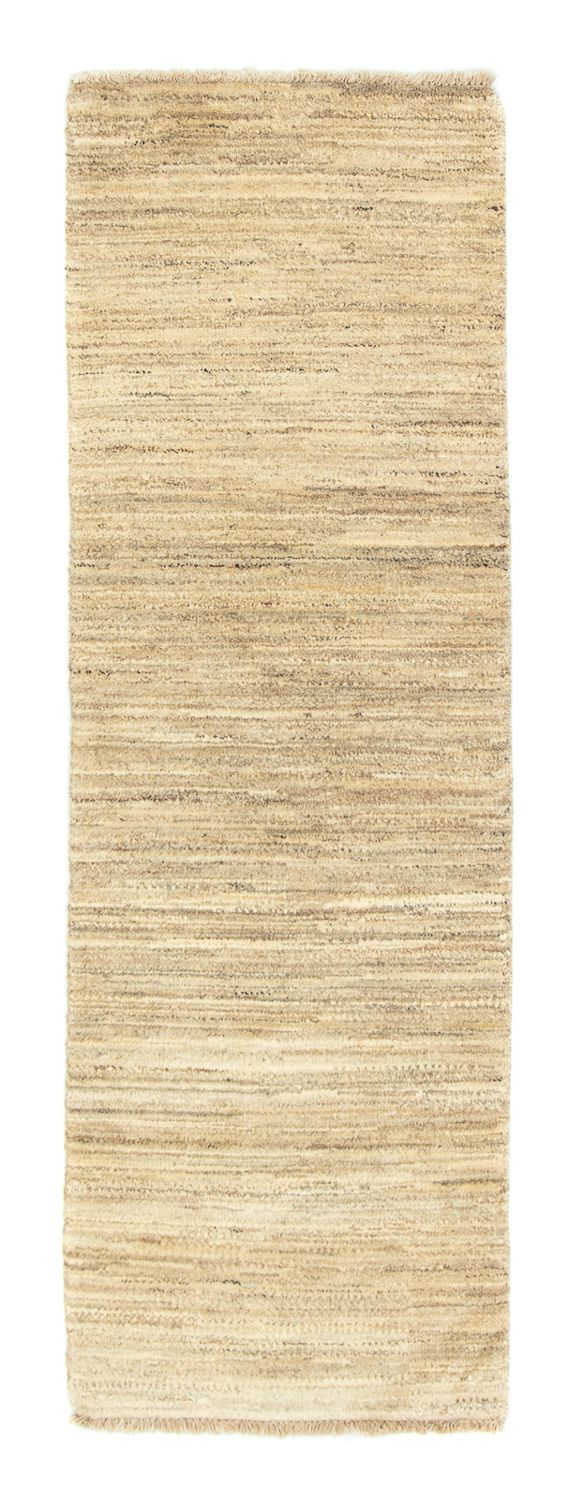 Tappeto corsia Tappeto Gabbeh - Indus - 187 x 62 cm - beige