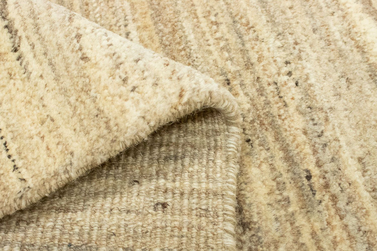 Tappeto corsia Tappeto Gabbeh - Indus - 187 x 62 cm - beige