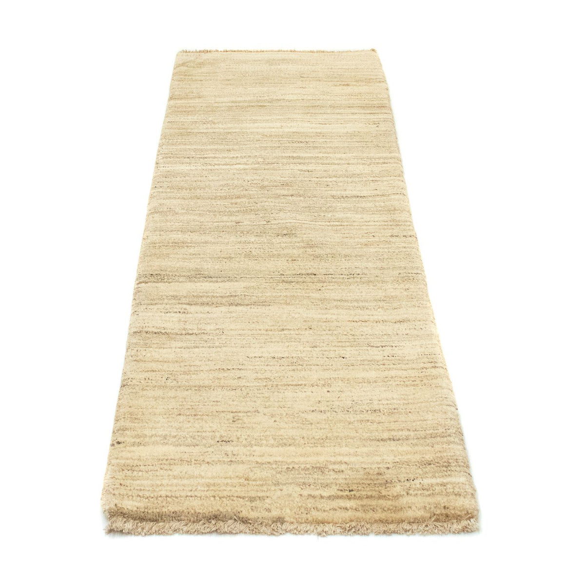 Tappeto corsia Tappeto Gabbeh - Indus - 187 x 62 cm - beige