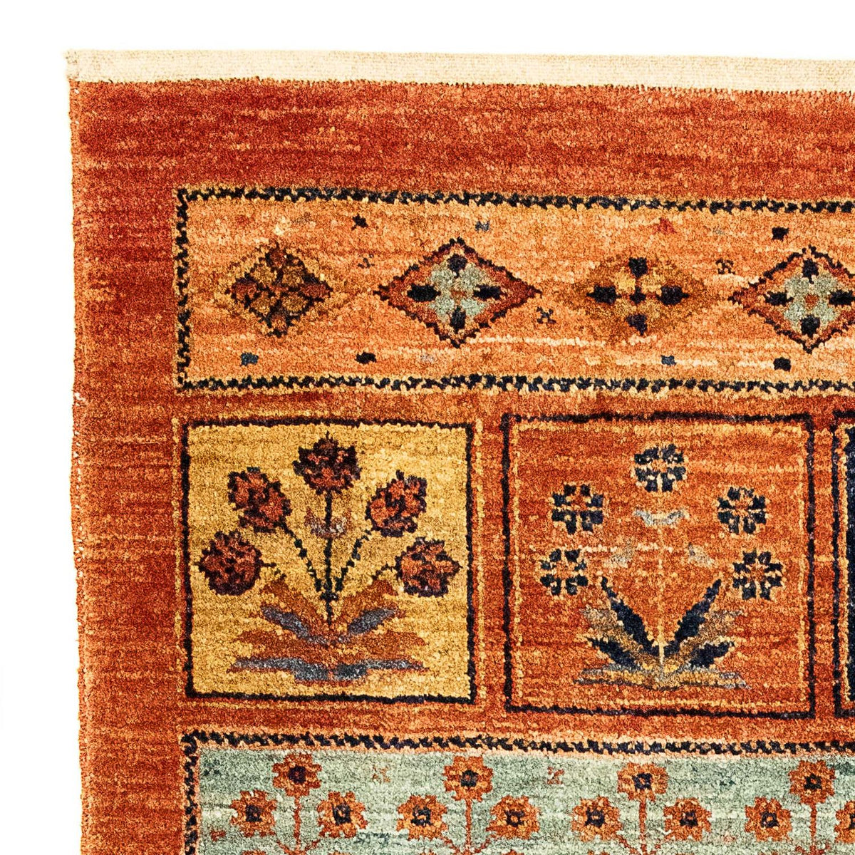 Tappeto Pakistani - 93 x 85 cm - ruggine