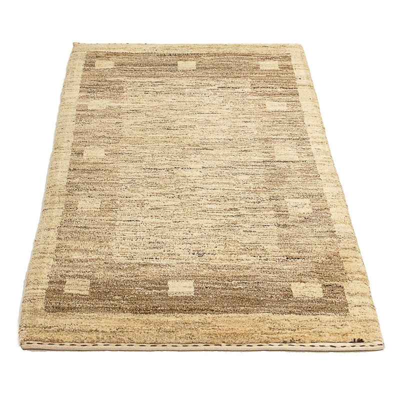 Tappeto Gabbeh - Indus - 127 x 72 cm - marrone chiaro