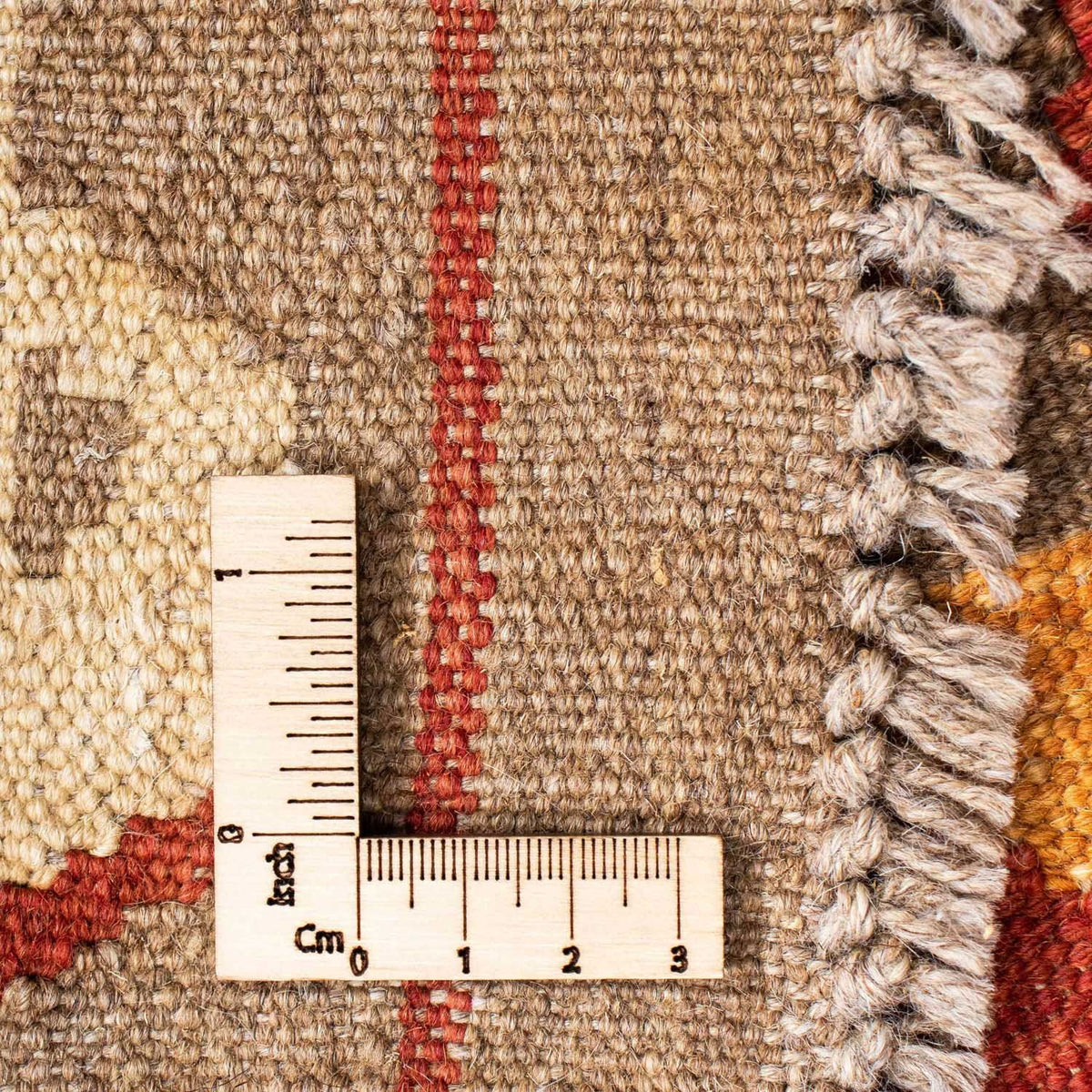 Tappeto corsia Tappeto Kelim - Orientale - 198 x 78 cm - beige