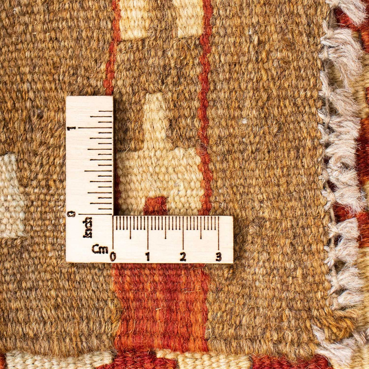 Tappeto corsia Tappeto Kelim - Orientale - 197 x 79 cm - beige