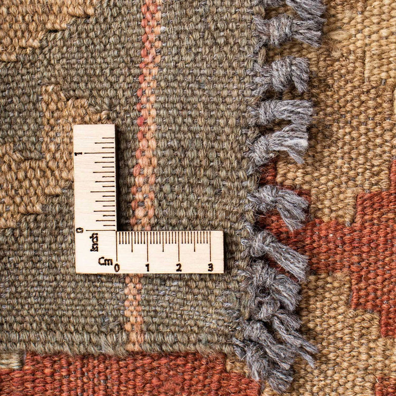 Tappeto corsia Tappeto Kelim - Orientale - 212 x 79 cm - marrone chiaro