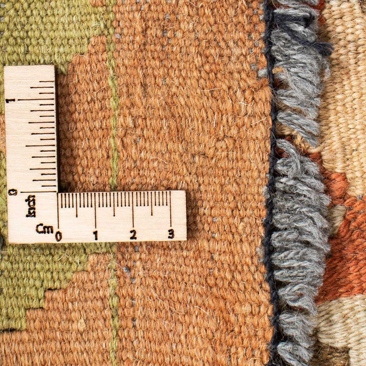 Tappeto corsia Tappeto Kelim - Orientale - 200 x 91 cm - marrone chiaro