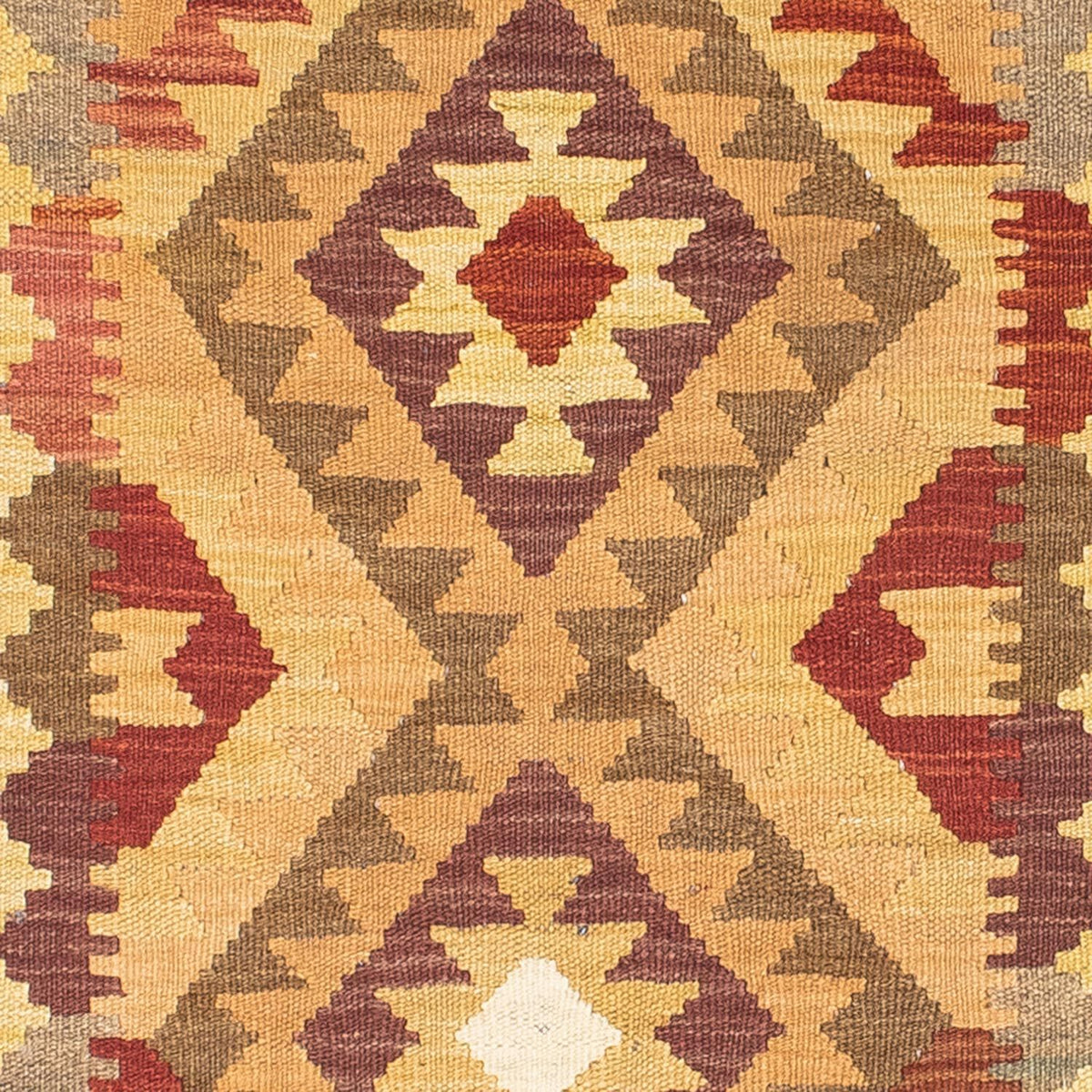 Tappeto corsia Tappeto Kelim - Orientale - 191 x 77 cm - marrone chiaro