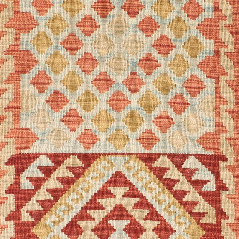 Tappeto corsia Tappeto Kelim - Orientale - 193 x 84 cm - rosso chiaro