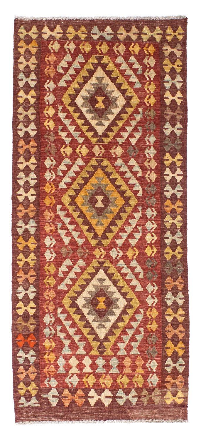 Tappeto corsia Tappeto Kelim - Orientale - 189 x 78 cm - rosso scuro