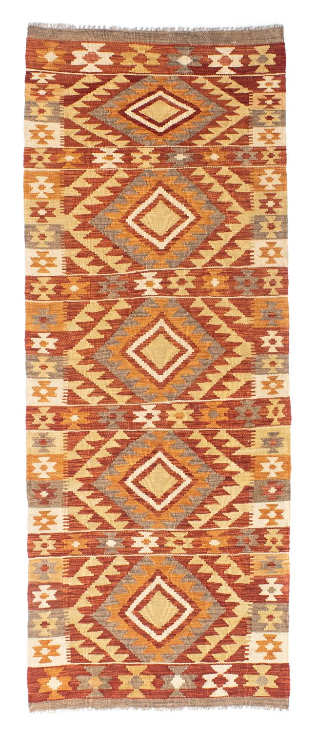 Tappeto corsia Tappeto Kelim - Orientale - 187 x 72 cm - ruggine