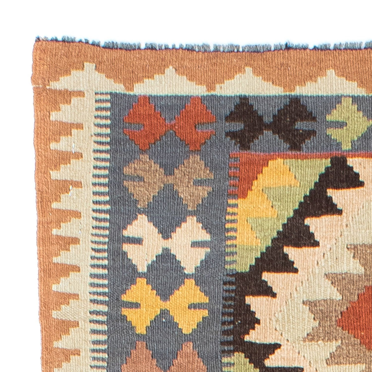 Tappeto corsia Tappeto Kelim - Orientale - 230 x 69 cm - beige