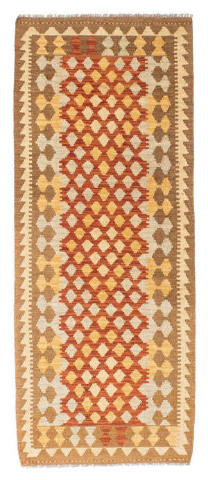 Tappeto corsia Tappeto Kelim - Orientale - 191 x 74 cm - marrone chiaro
