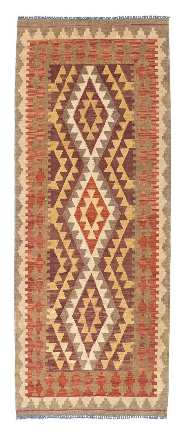 Tappeto corsia Tappeto Kelim - Orientale - 191 x 78 cm - marrone chiaro