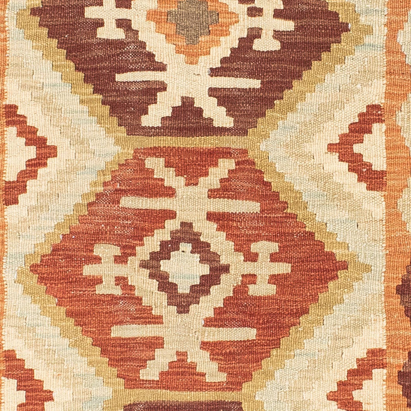 Tappeto corsia Tappeto Kelim - Orientale - 203 x 73 cm - beige
