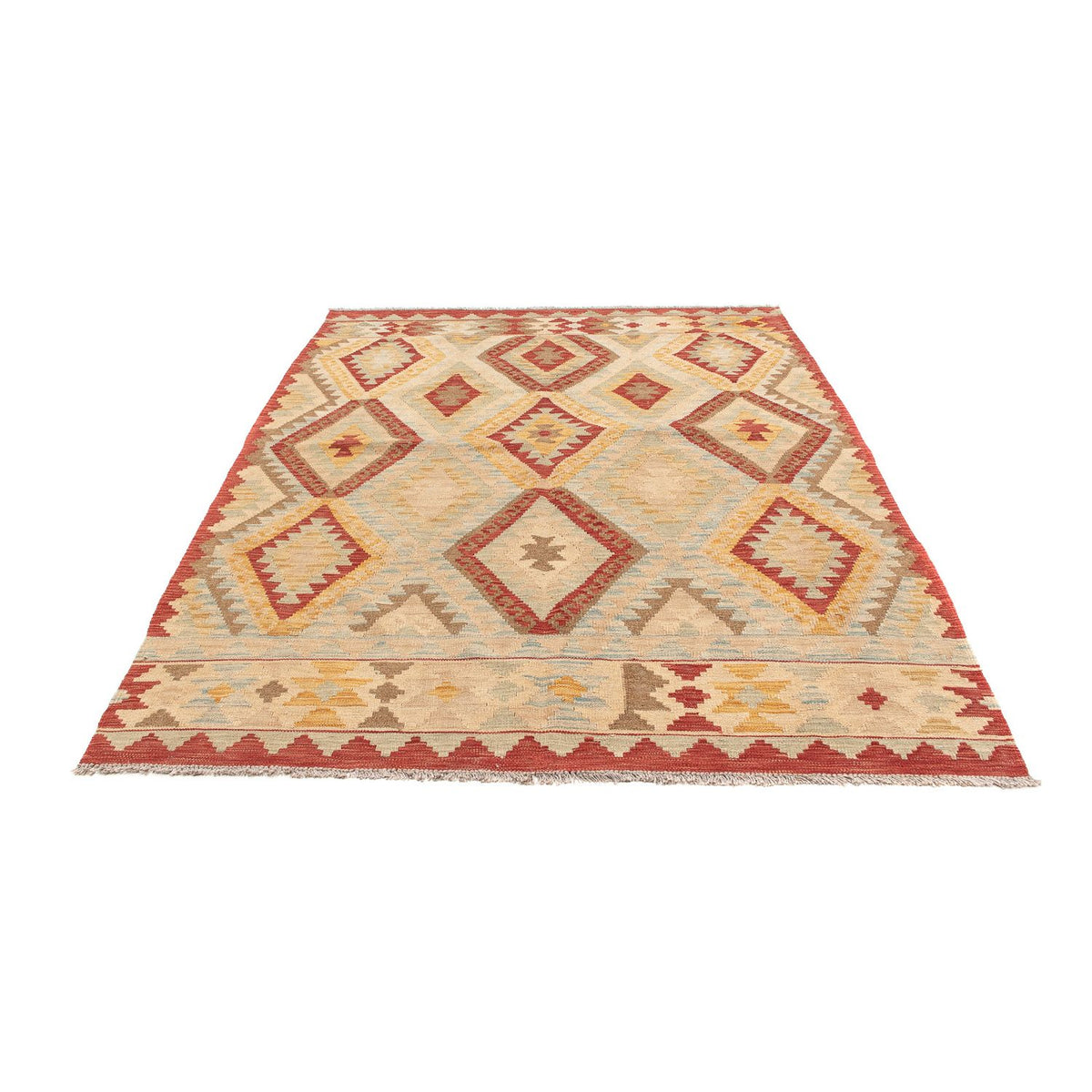 Tappeto Kelim - Orientale - 196 x 143 cm - multicolore