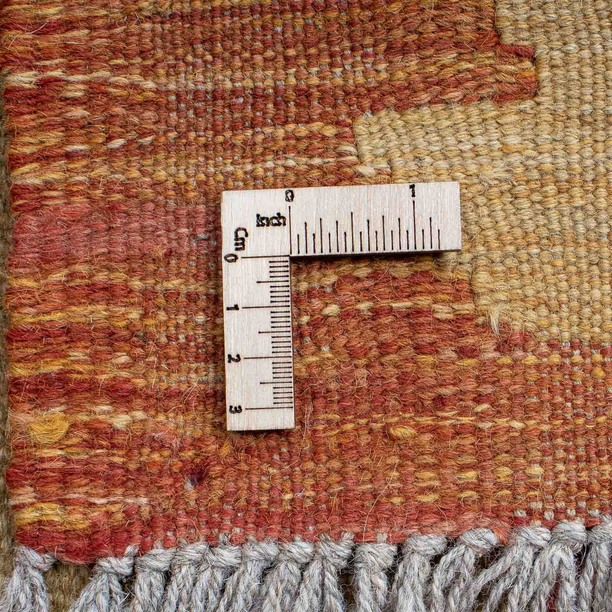 Tappeto Kelim - Orientale - 200 x 145 cm - ruggine