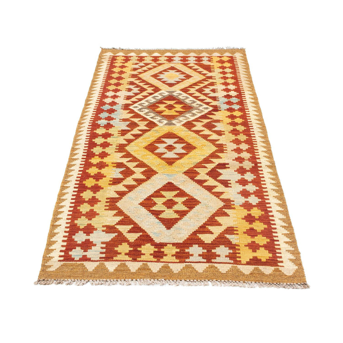 Tappeto corsia Tappeto Kelim - Orientale - 183 x 80 cm - beige