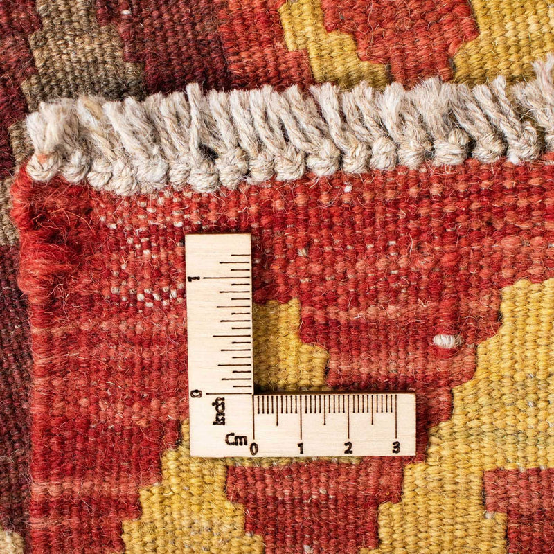 Tappeto corsia Tappeto Kelim - Orientale - 204 x 77 cm - rosso