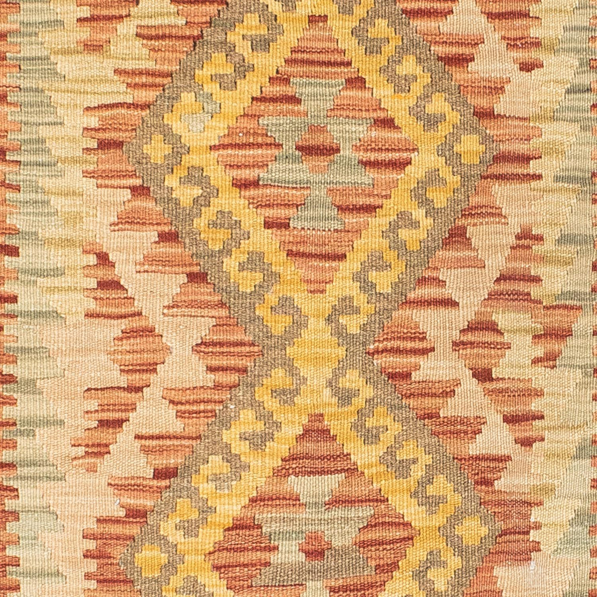 Tappeto corsia Tappeto Kelim - Orientale - 197 x 72 cm - beige